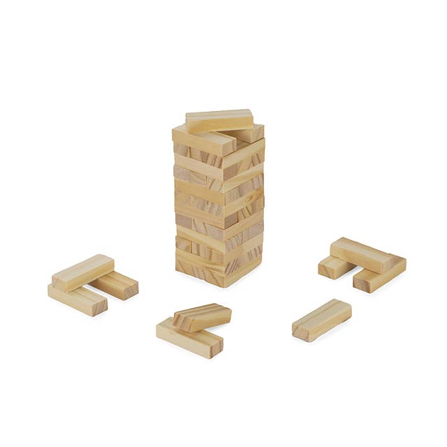 Dřevěná hra BRICKS - foto