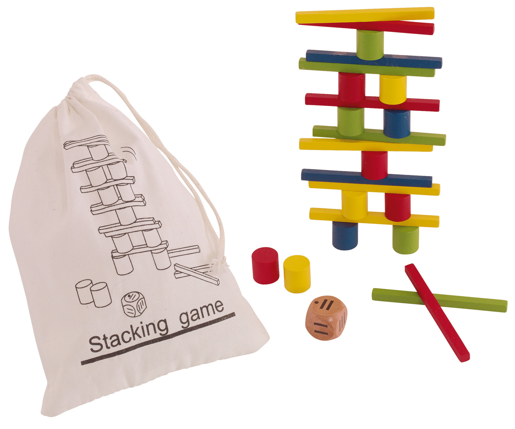 Puzzle game STACKING - foto