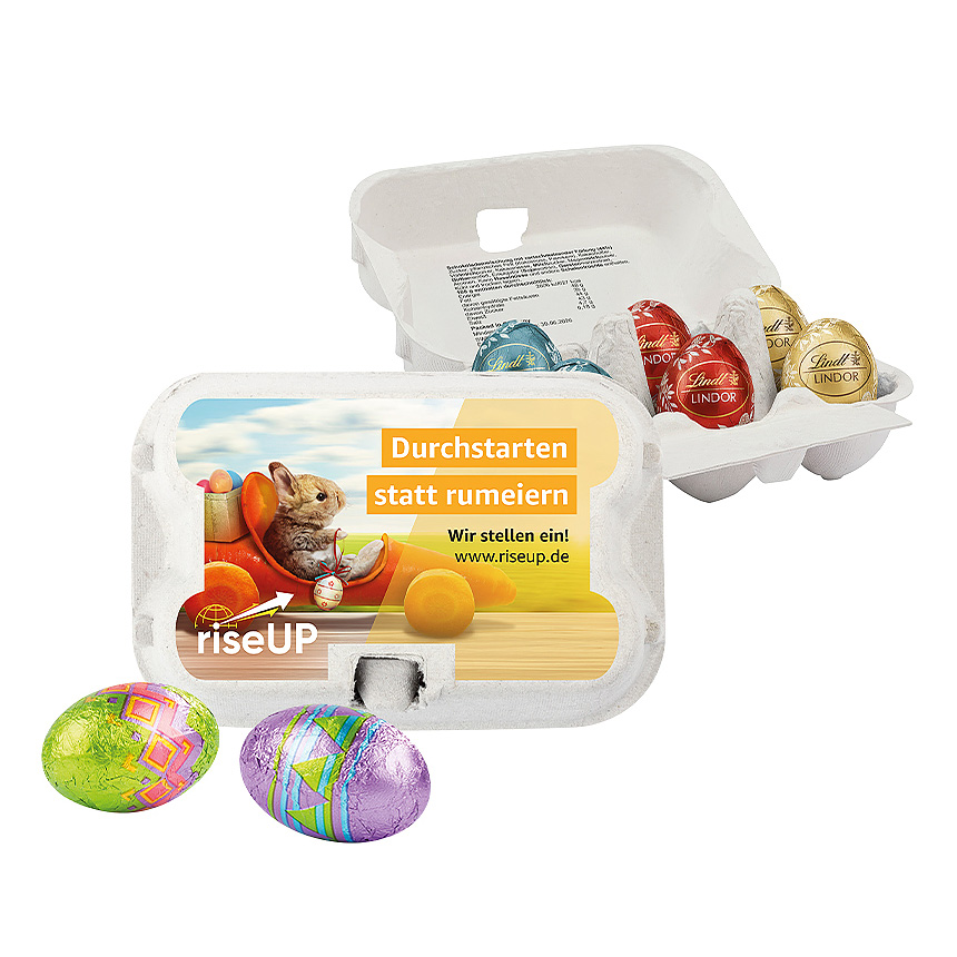 Šestibalení premium, šest Lindt mini vajíček - foto Šestibalení premium, šest Lindt mini vajíček - foto