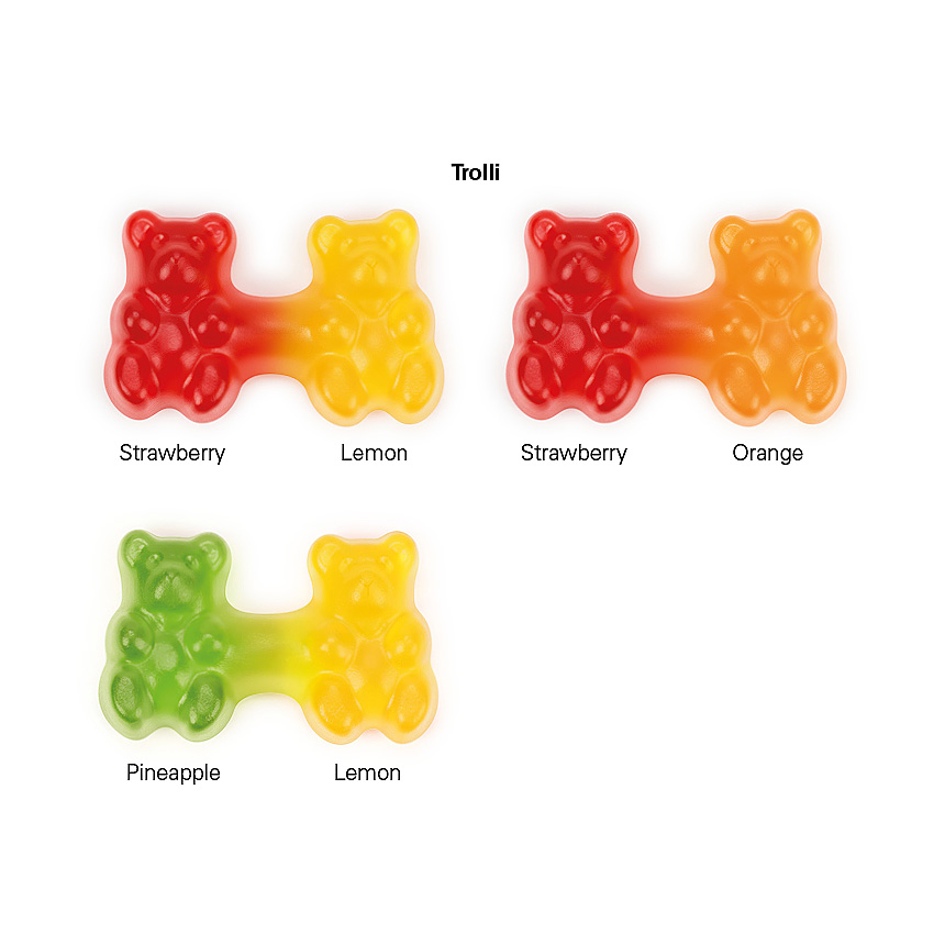 Trolli gumoví medvídci team, recyklovatelný PaperPlus Pro bílý - foto Trolli gumoví medvídci team, recyklovatelný PaperPlus Pro bílý - foto