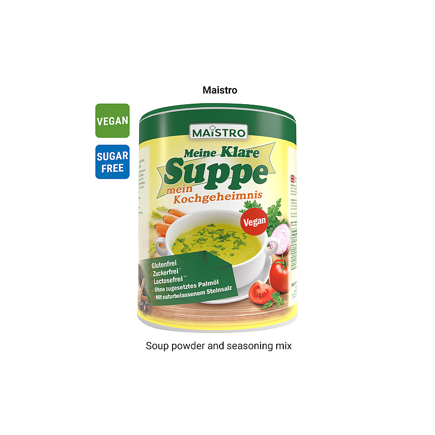 Reklamní karta midi, Maistro „MEINE KLARE SUPPE - foto Reklamní karta midi, Maistro „MEINE KLARE SUPPE - foto