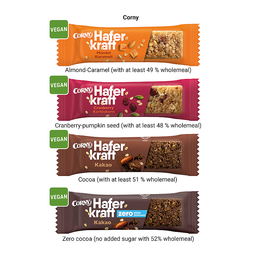 Corny Haferkraft tyčinka, mandle-karamel - foto Corny Haferkraft tyčinka, mandle-karamel - foto