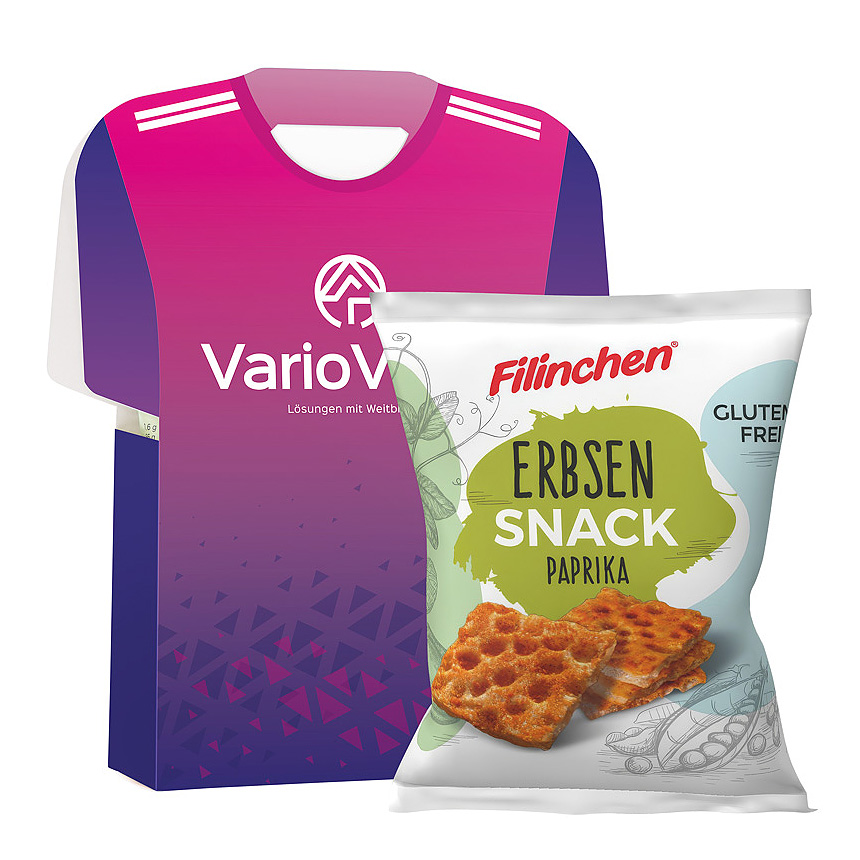 Krabička dres M, Filinchen čočkový snack med-hořčice - foto Krabička dres M, Filinchen čočkový snack med-hořčice - foto
