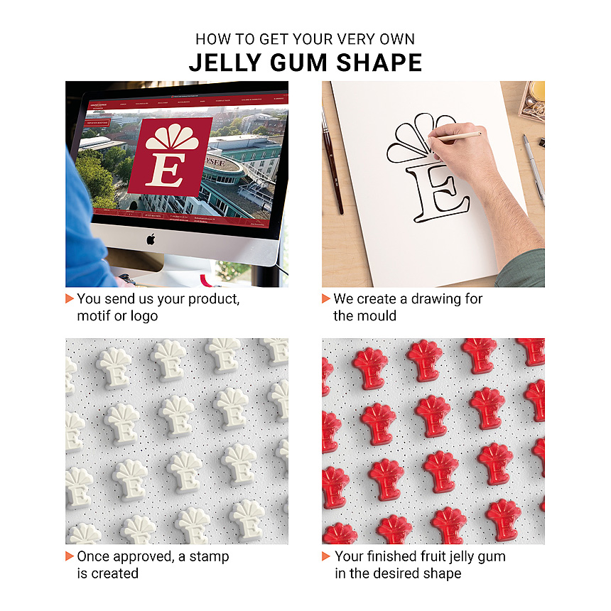 Mini sáček speciální tvary, 15 g, Trolli ovocné gumové bonbóny, kompostovatelná fólie průhledná - foto Mini sáček speciální tvary, 15 g, Trolli ovocné gumové bonbóny, kompostovatelná fólie průhledná - foto
