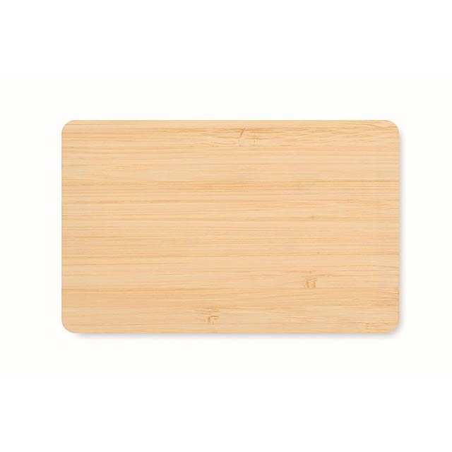 RFID bambusová karta - CUSTOS + - foto