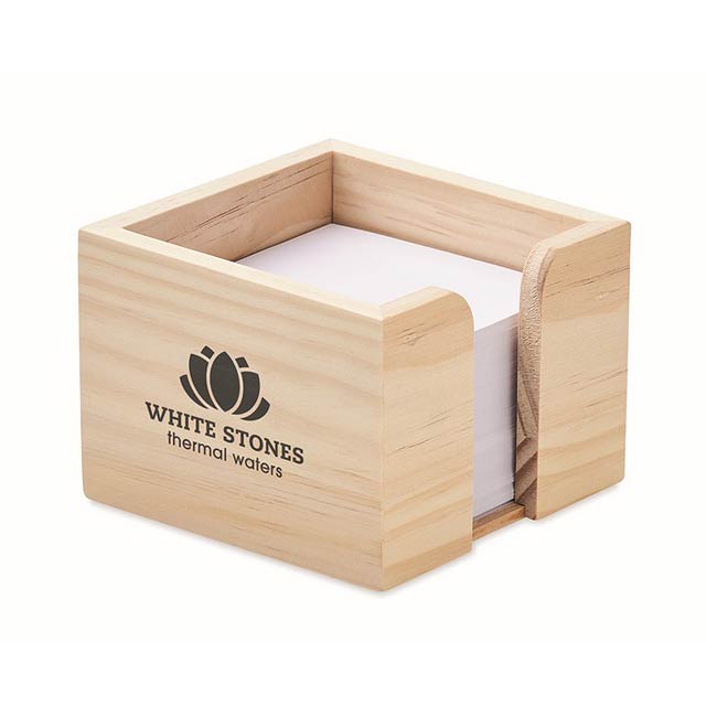 Bambusová krabička na poznámky - SEQUOIA - foto