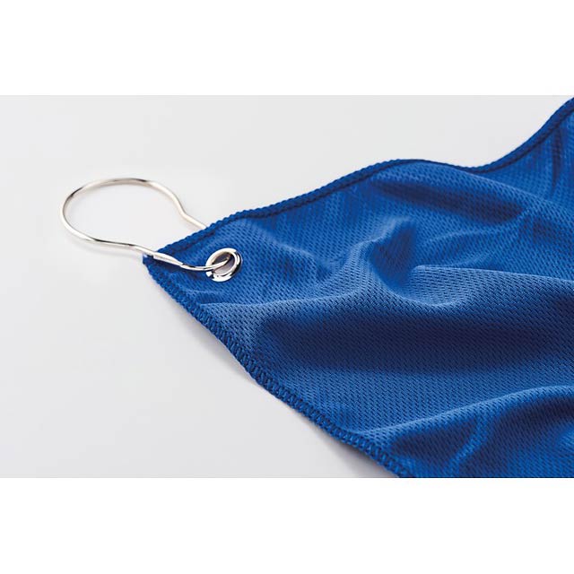 Golfový RPET ručník s háčkem - TOWGO - foto