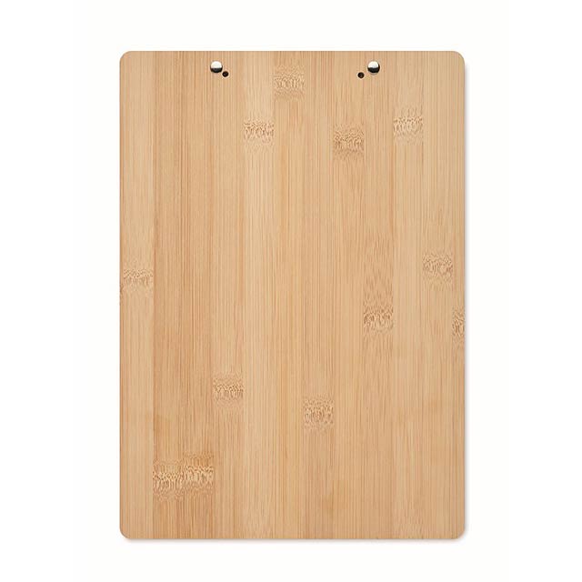 Bambusová deska A4 s klipem - CLIPBO - foto