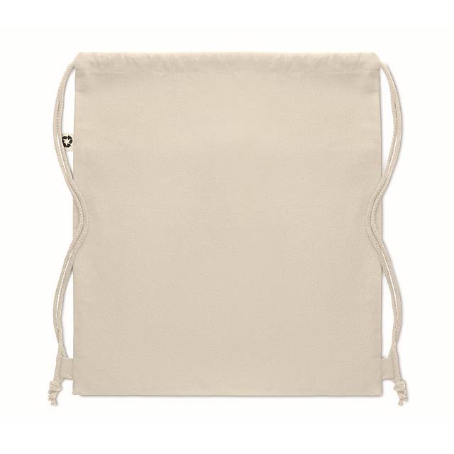 Stahovací batoh z bavlny - PANDA BAG - foto