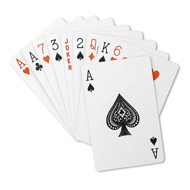Hrací karty v plechovce - foto