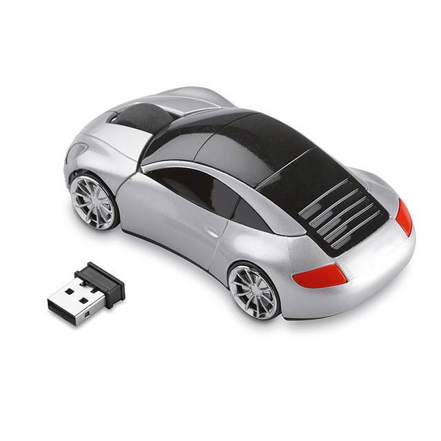 Bezdrátová myš ve tvaru auta - foto