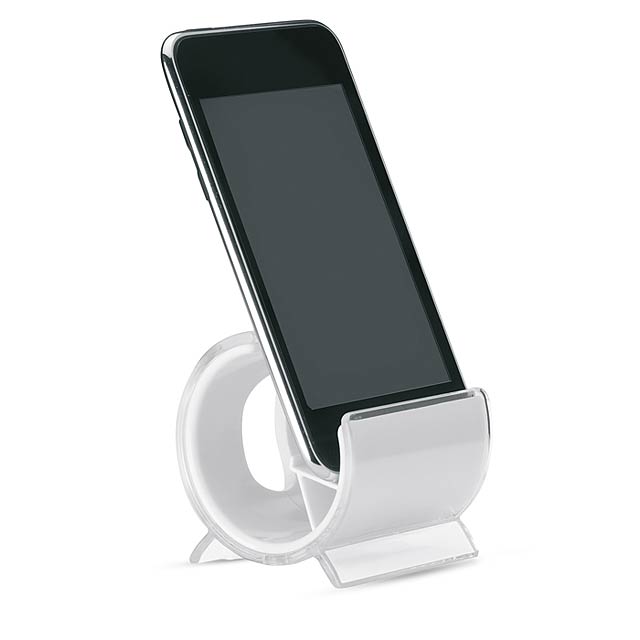 iPhone stojan a sluchátka  - foto