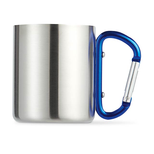 Metal mug w carabiner handle MO8313-04 - foto