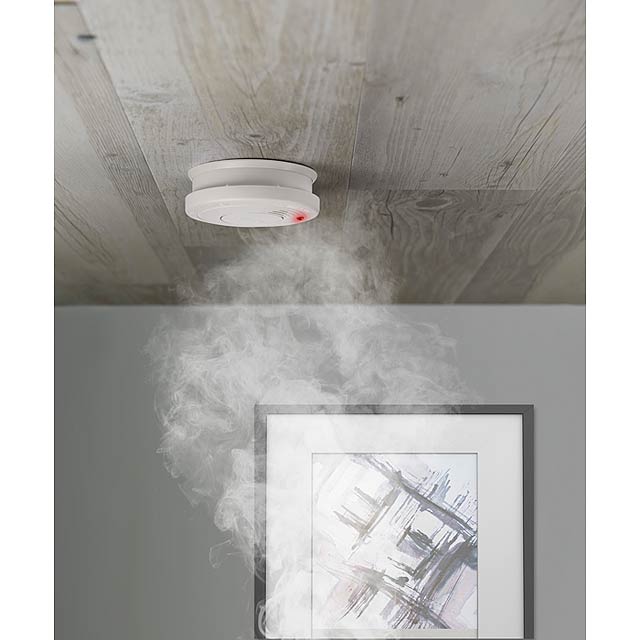 smoke detector with HUSH featu  - foto
