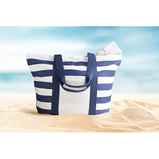 Pruhovaná plážová taška - BLINKY STRIPES - foto