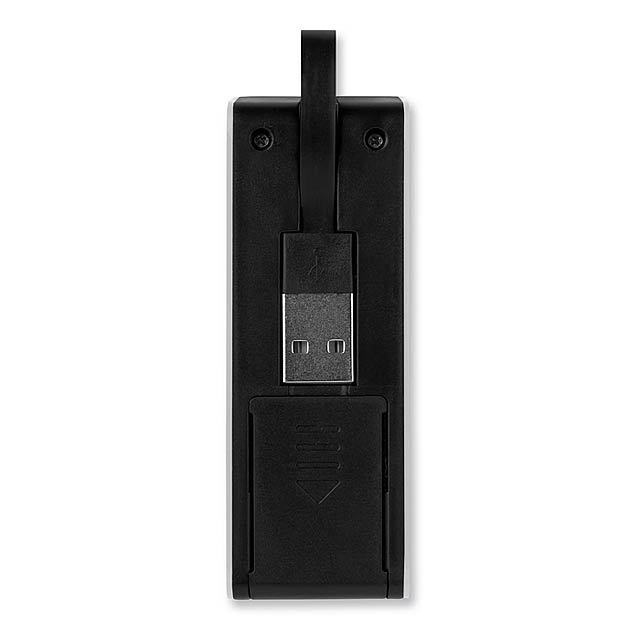 4 portový 2.0 USB rozbočovač a držák na chytrý telefon. - foto
