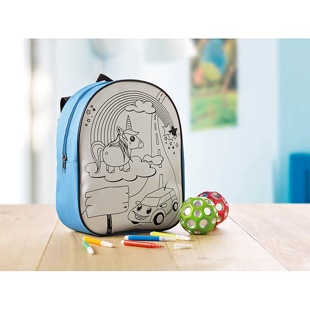 Backpack with 5 markers - MO9207-12 - foto
