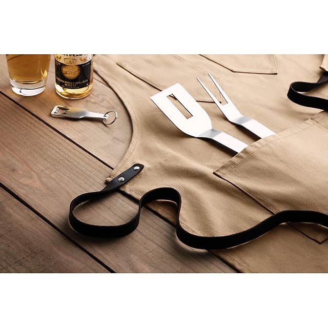 Apron in leather - MO9237-67 - foto