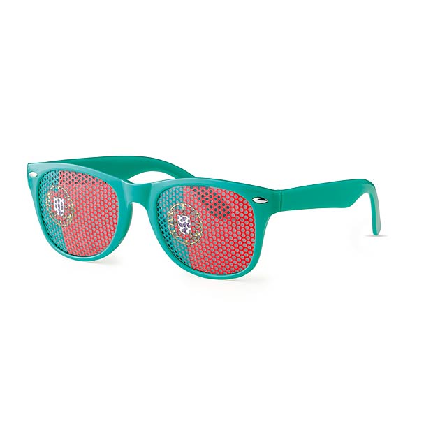 Sunglasses with flag lenses - MO9275-00 - foto