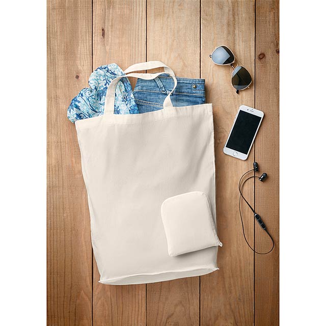 Foldable cotton shopping bag - MO9283-06 - foto