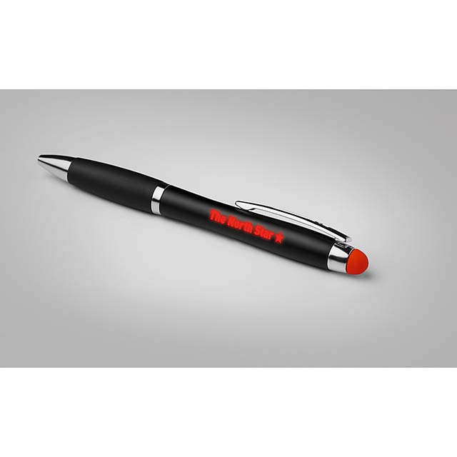 Twist ball pen with light - MO9340-05 - foto