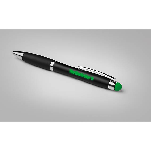 Twist ball pen with light - MO9340-09 - foto