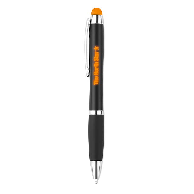 Twist ball pen with light - MO9340-10 - foto