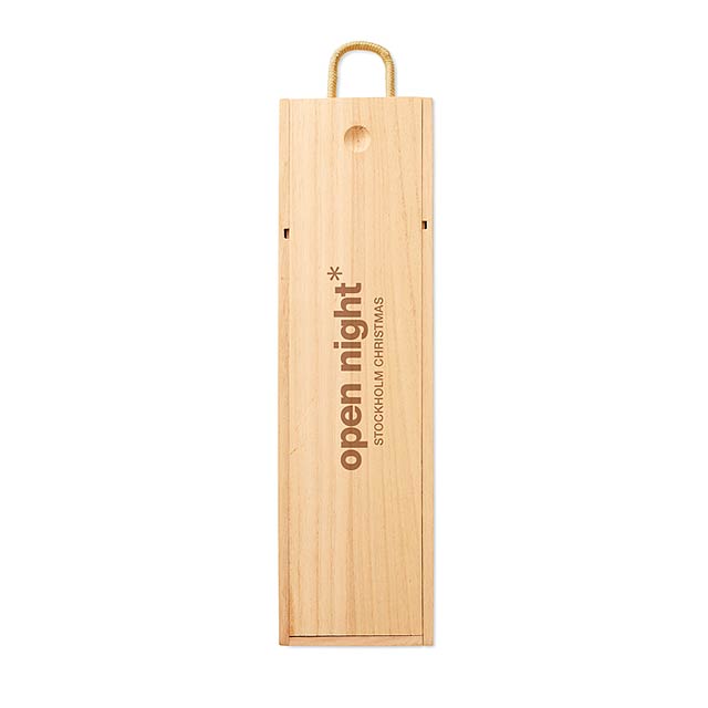 Dřevěný box na víno - VINBOX - foto