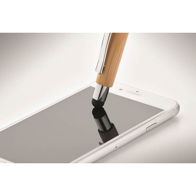 Propiska a stylus z bambusu - BAYBA - foto
