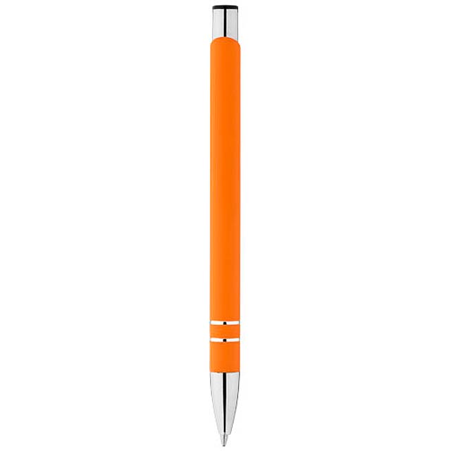 Kuličkové pero Corky s pryžovým povrchem - foto