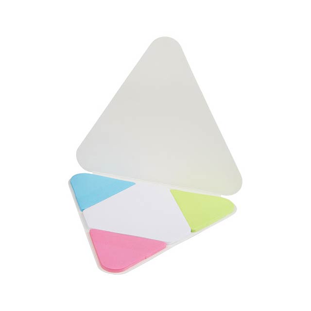 Samolepící štítky ve tvaru trojúhelníku - foto