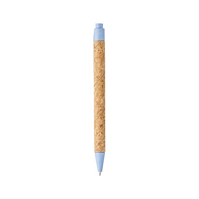 Kuličkové pero Midar z korku a pšeničné slámy - foto