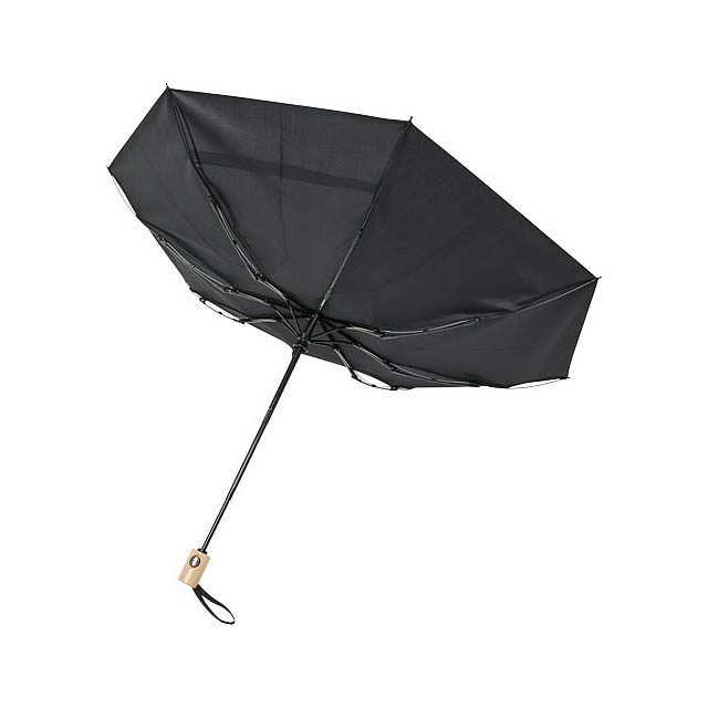 Skládací deštník z recyklovaného PET s automatickým otevíráním/zavíráním Bo 21