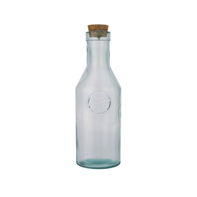 Karafa z recyklovaného skla s korkovým víkem Fresqui - foto