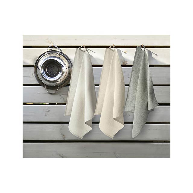 Kuchyňská utěrka z recyklované bavlny/polyesteru 200 g/m² Pheebs - foto