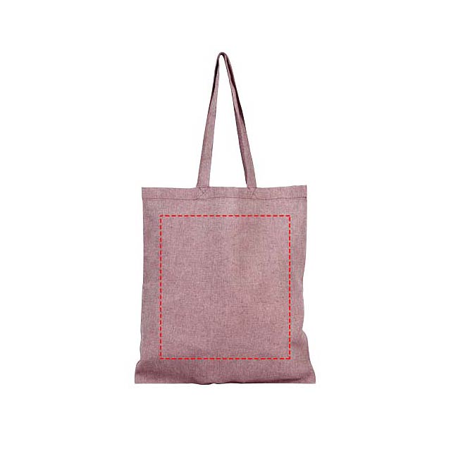 Pheebs nákupní taška ze směsi recyklované bavlny a polyesteru 150 g/m² - foto