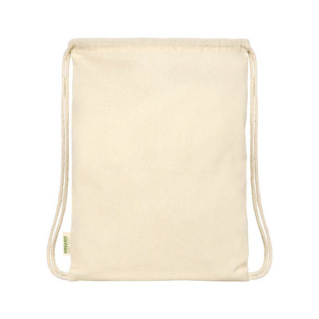 Orissa 100 g/m² GOTS šňůrkový batoh z organické bavlny - foto