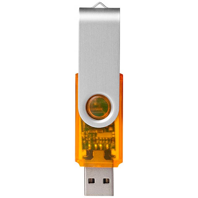 USB disk Rotate-translucent, 2 GB - foto