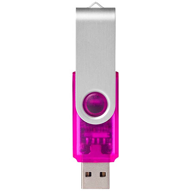 USB disk Rotate-translucent, 4 GB - foto