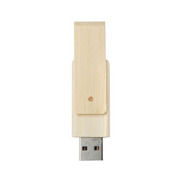 Bambusový USB flash disk s kapacitou 16 GB Rotate - foto