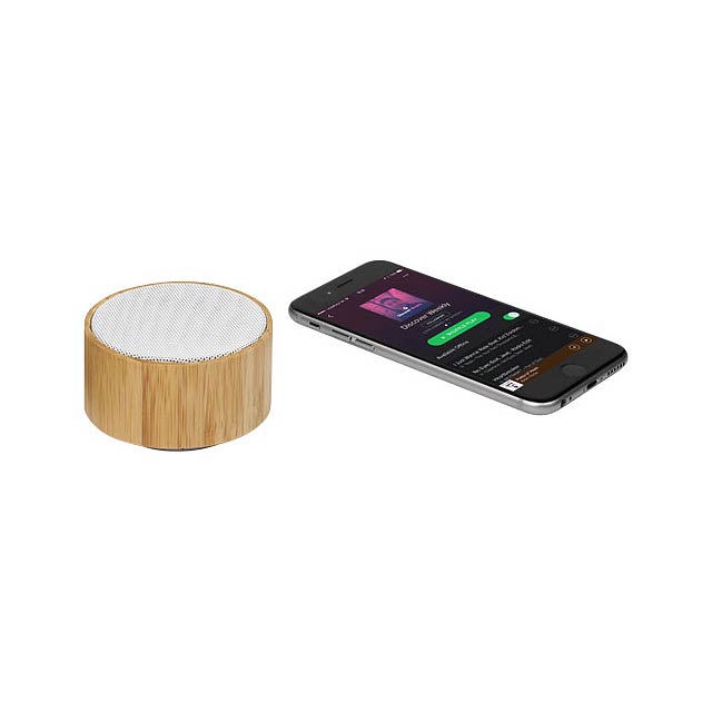 Bambusový Bluetooth® reproduktor Cosmos - foto