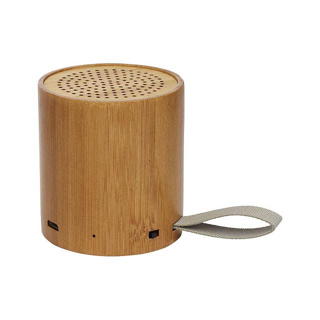 Lako bambusový Bluetooth® reproduktor  - foto