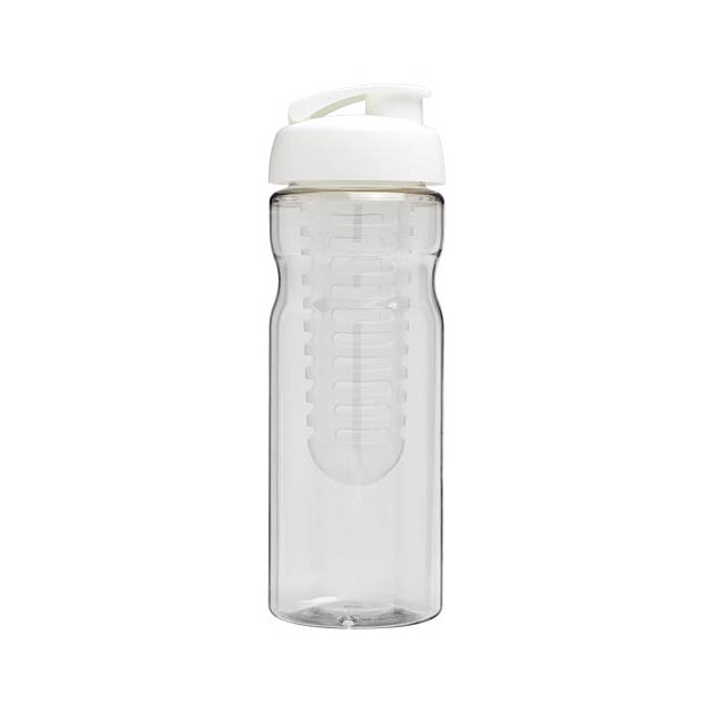 Sportovní láhev s infuzérema vyklápěcím víčkem H2O Base® 650 ml - foto