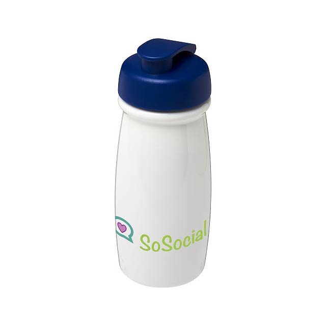 Sportovní láhev s vyklápěcím víčkem H2O Pulse® 600 ml - foto