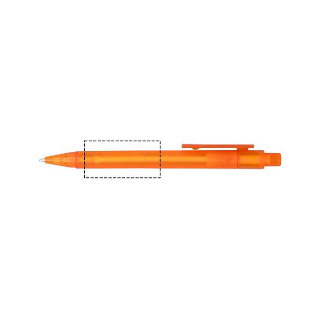Kuličkové pero Calypso s efektem námrazy - foto