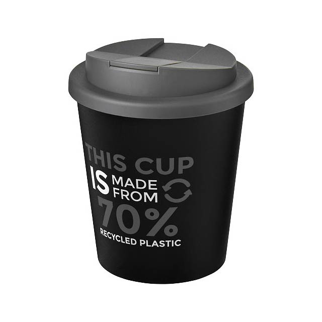 Hrnek z recyklátu o objemu 250 ml s víčkem odolným proti rozlití Americano® Espresso Eco  - foto