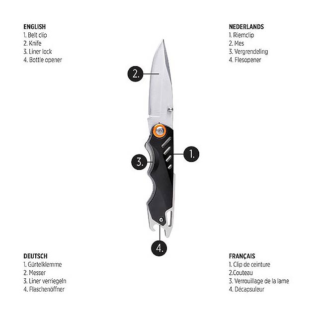 Zavírací nůž Excalibur - foto