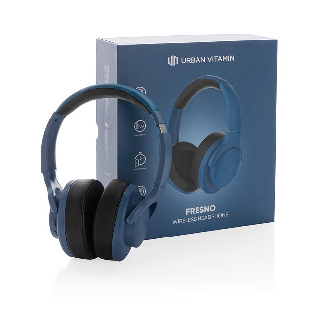 Urban Vitamin Fresno wireless headphone, blue - foto