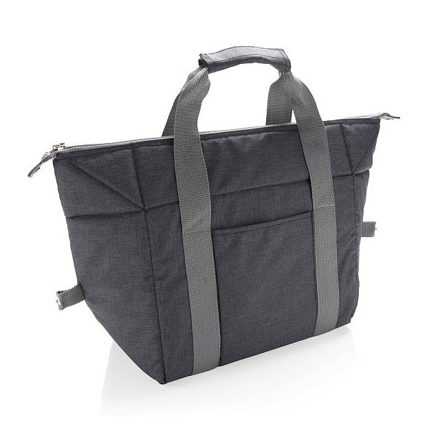 Tote & duffle cooler bag, dark grey - foto