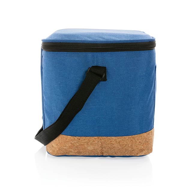 Impact AWARE™ XL RPET two tone cooler bag w/cork detail, blu - foto